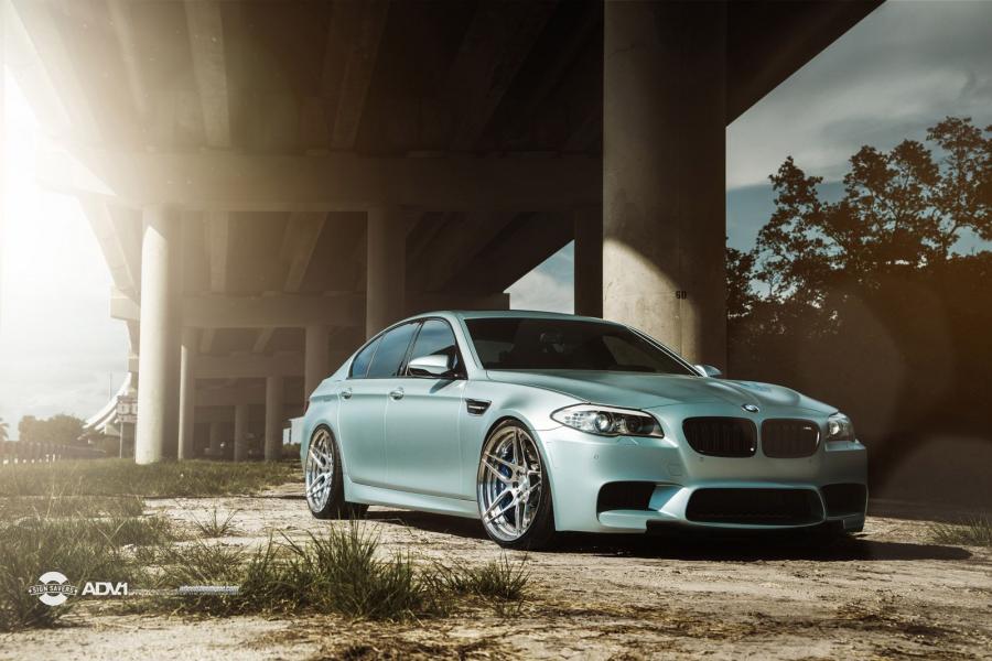  BMW M5 on ADV.1 Wheels (ADV05SMV2CS) 2015 года  (фото 12 из 16)